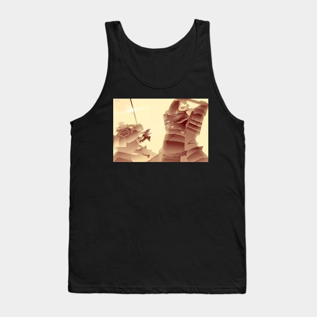 Ronin Rabbit Tank Top by itsmidnight